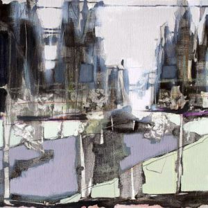 A Taste of Truth (2015) - Oil, drawing, pigmented shellac on linen paper - 42 x 56 cm