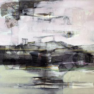 Cure for fever or melancholy (2016) - Oil, drawing, pigmented shellac on cardboard - 42 x 56 cm