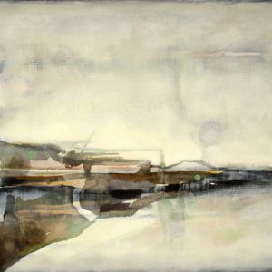 On all the Ways XXIII (2012) - Oil, drawing, pigmented shellac on canvas board - 40 x 50 cm