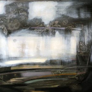 On all the Ways XXIV (2012) - Oil, drawing, pigmented shellac on canvas board - 40 x 50 cm