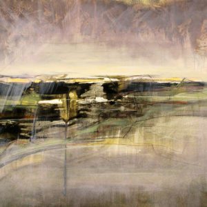 On all the Ways XXIX (2013) - Oil, drawing, pigmented shellac on linen paper - 36 x 48 cm