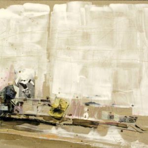 Rural Opportunities (2013) - Oil, drawing, collage, pigm. shellac on cardboard - 30 x 42 cm
