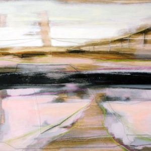 The Mission (2013) - Oil, drawing, pigmented shellac on wood - 40 x 50 cm