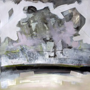 The Tardy Garden XXX (2014) - Oil, drawing, pigmented shellac on paper - 40 x 40 cm