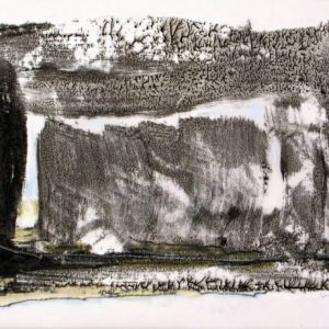 Transmission I (2013) - Oil, drawing on tracing paper - 21 x 29 cm